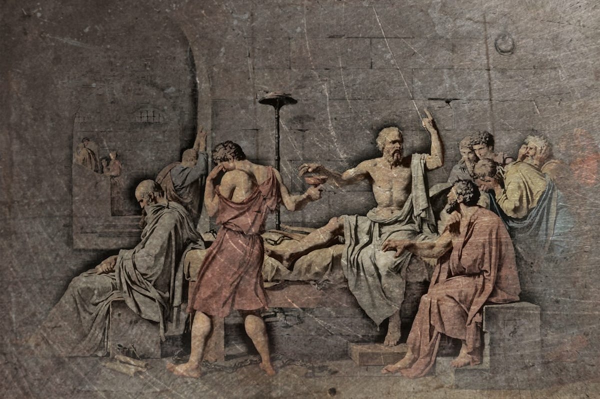 The Death Of Socrates Reconsidered By James Snell Arc Digital