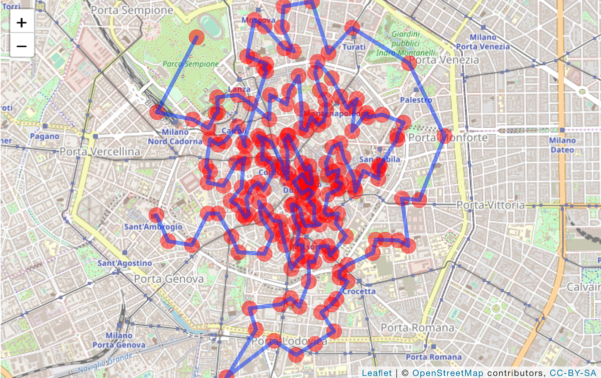 How to solve a large TSP faster with R by Michele Stefano Altieri