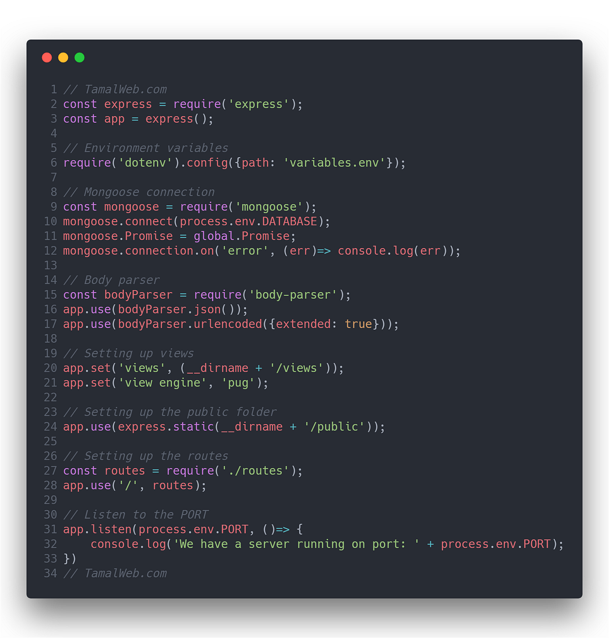 A Look Back When I first started to learn Node.js by Tamal Anwar