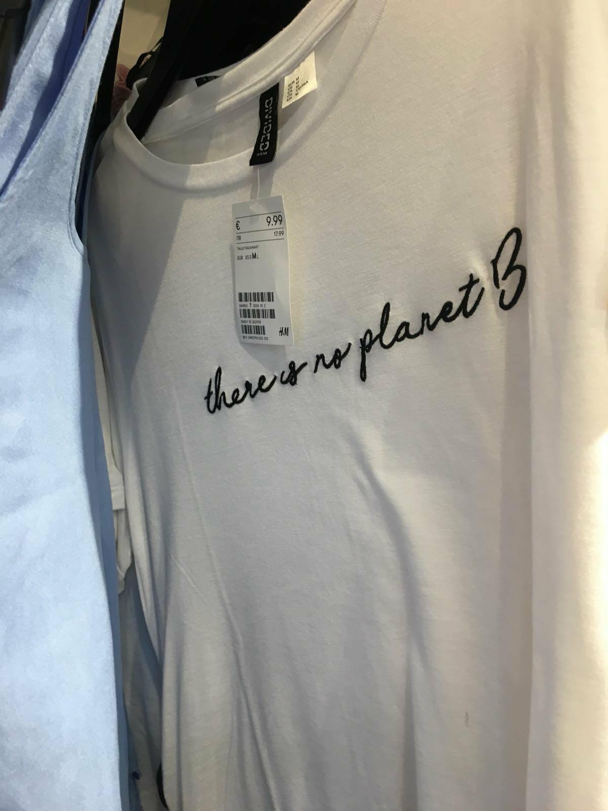 because there is no planet b shirt