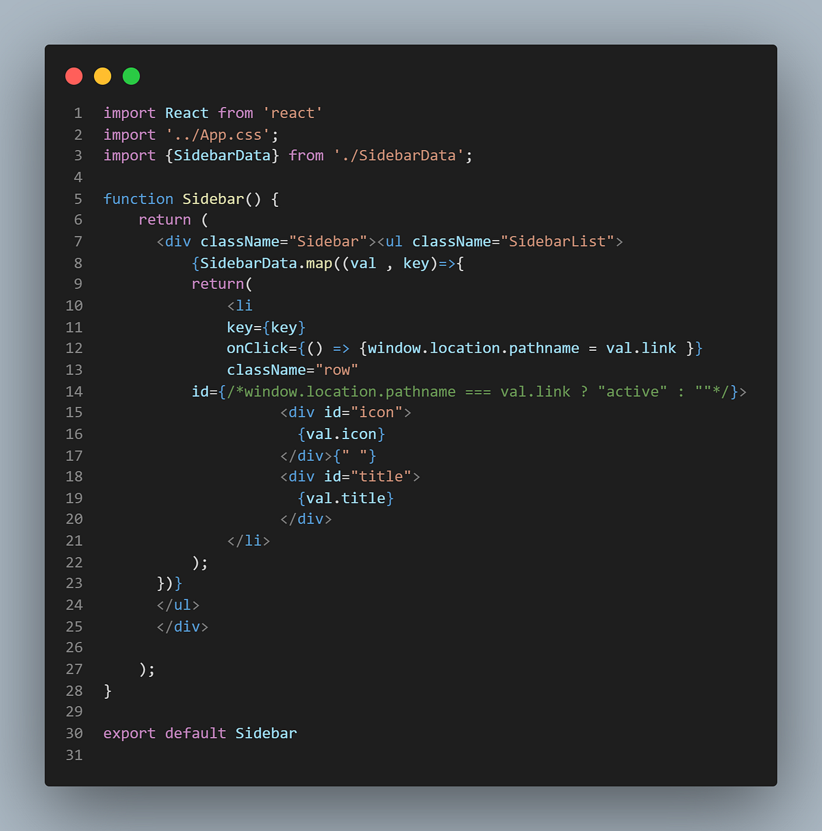 Simplest way to create a Sidebar in React.js by amit paliwal Medium