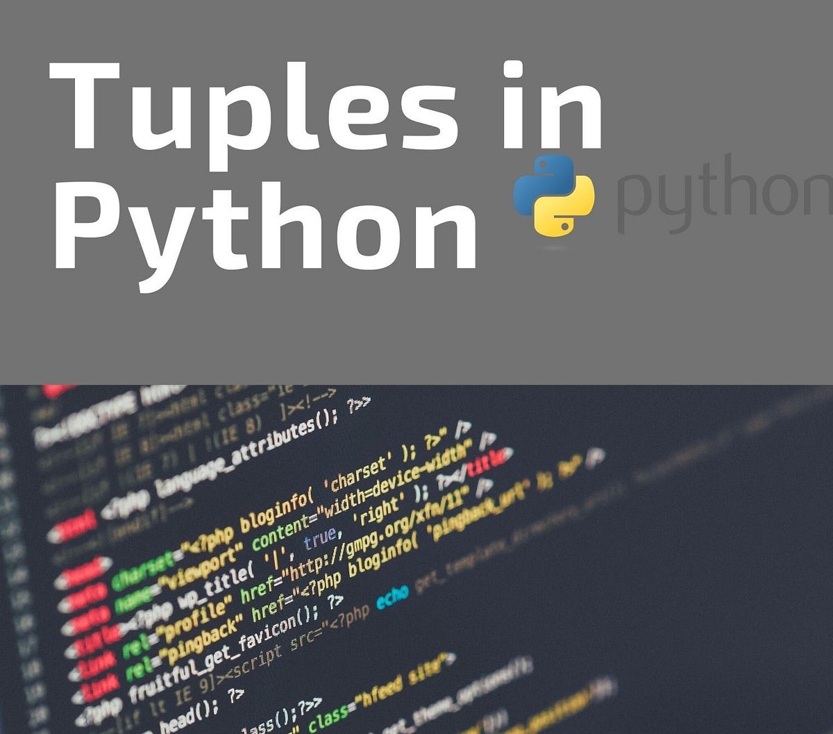 Tuples in Python. Python tuples are a data structure that… | by MK ...