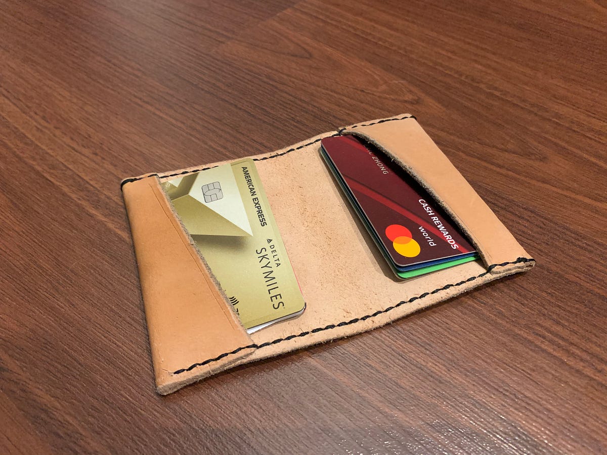 Making a Leather Wallet. Why? Because I’ve always been big on… by