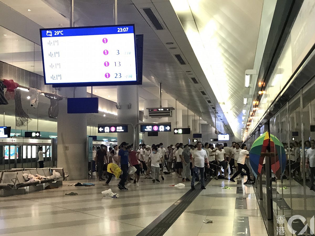 721上環衝擊/元朗暴行:除了以暴易暴,別無他法 - 無神論者的巴別塔 - Medium