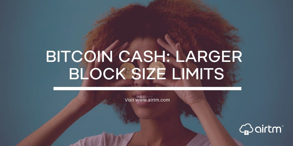 Bitcoin Cash Faster Lower Cost Transactions Airtm Medium - 