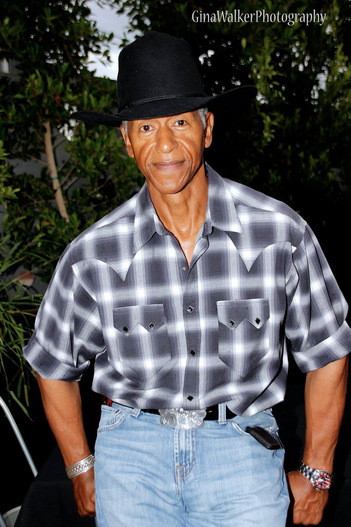 cowboy black outfit