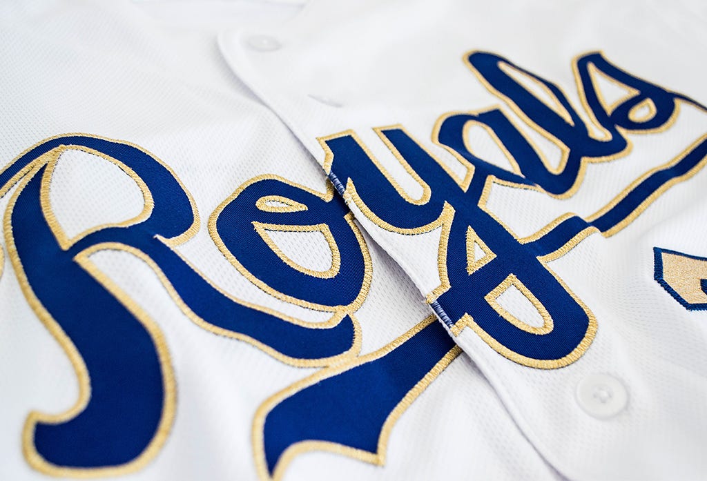 royals jersey with world series patch