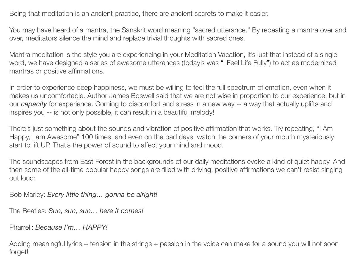 Meditation Vacation With Dave Romanelli By Laura Annabelle Medium Meditation Vacation With Dave Romanelli By Laura Annabelle Medium