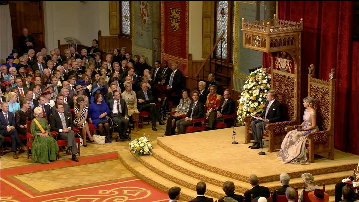 De echte troonrede …. “Leden van de Staten-Generaal, | by Henk Kooy