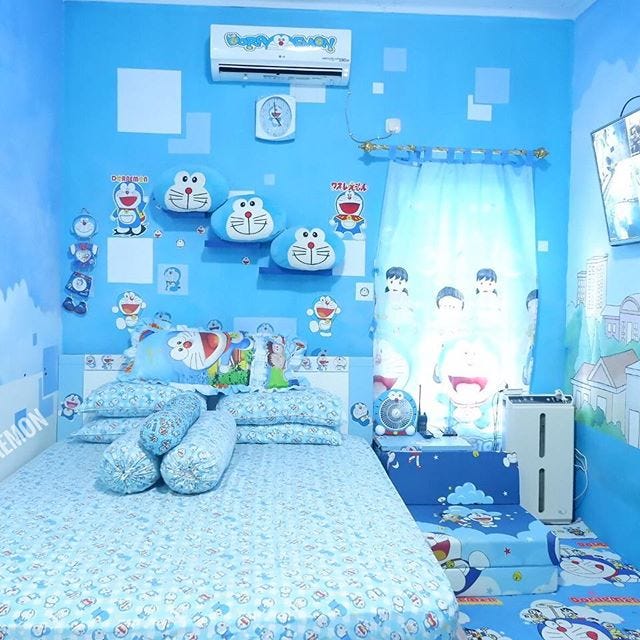 Dekorasi Kamar Tidur Anak Karakter Doraemon By Rodiatul Mardiyah Medium