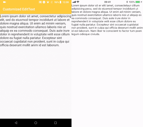 Xamarin forms multiline label