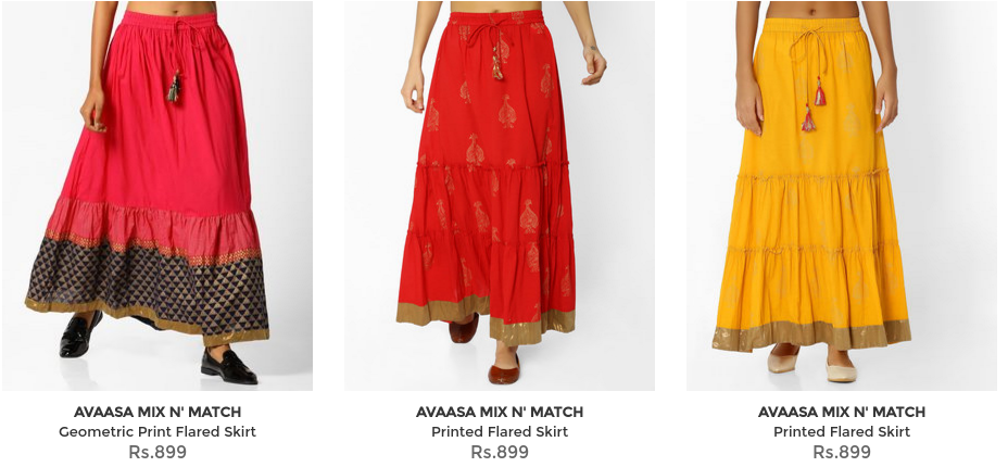 Reliance trends skirts Clearance