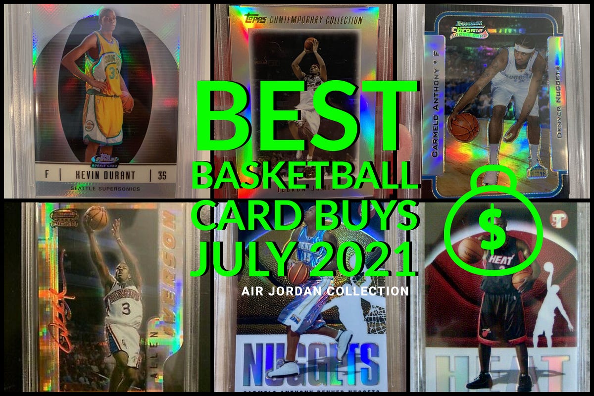 THE BEST SPORTS CARDS TO INVEST IN 2021 BEST BASKETBALL CARD BUYS
