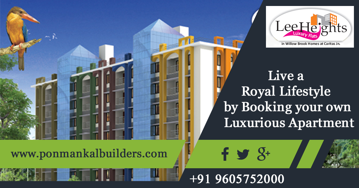 Looking for a Flat in Kerala? Check out the new projects from Ponmankal