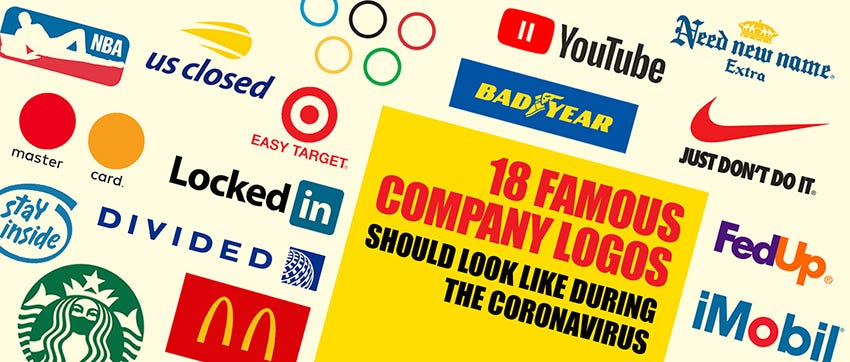18 World Top Famous Company Logos During Covid 19 By Fullstop Medium