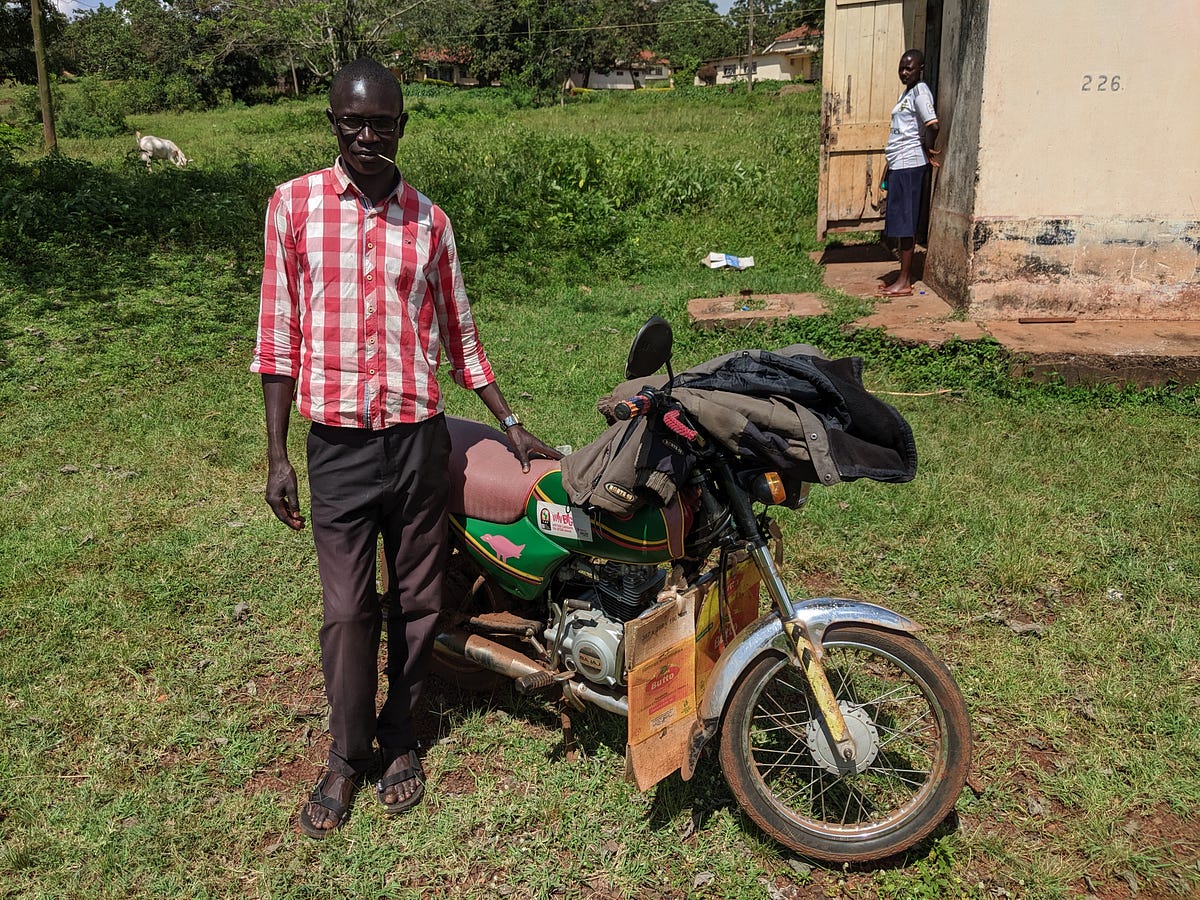 Motorcycles of Africa Uganda. Consider the humble motorcycle… by
