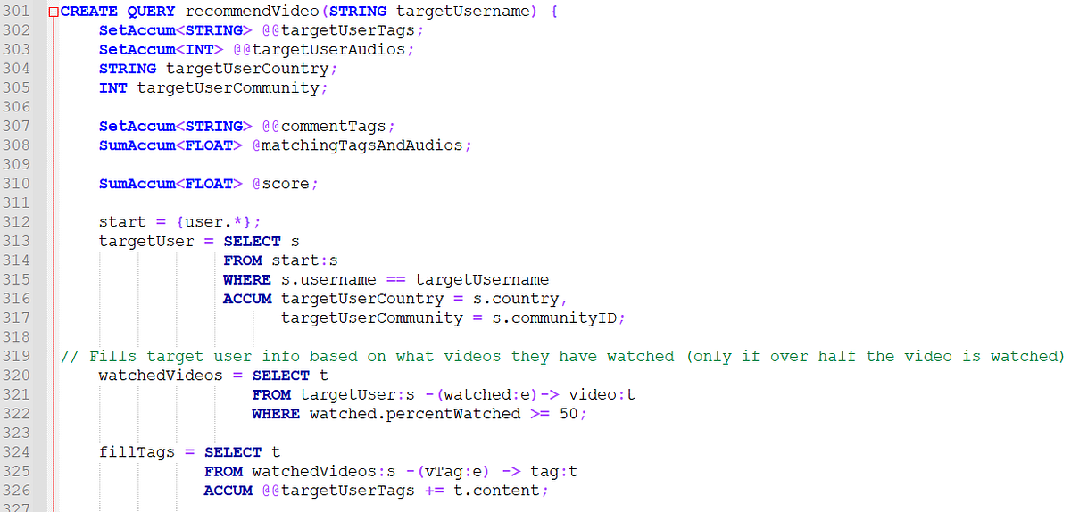 GSQL Syntax Highlighting for Notepad++ Leo Shestakov Medium