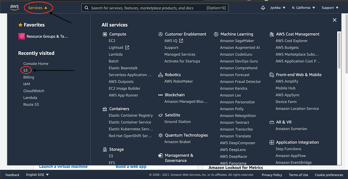 Intro to AWS Use NodeJS to GET & PUT files into S3 buckets by