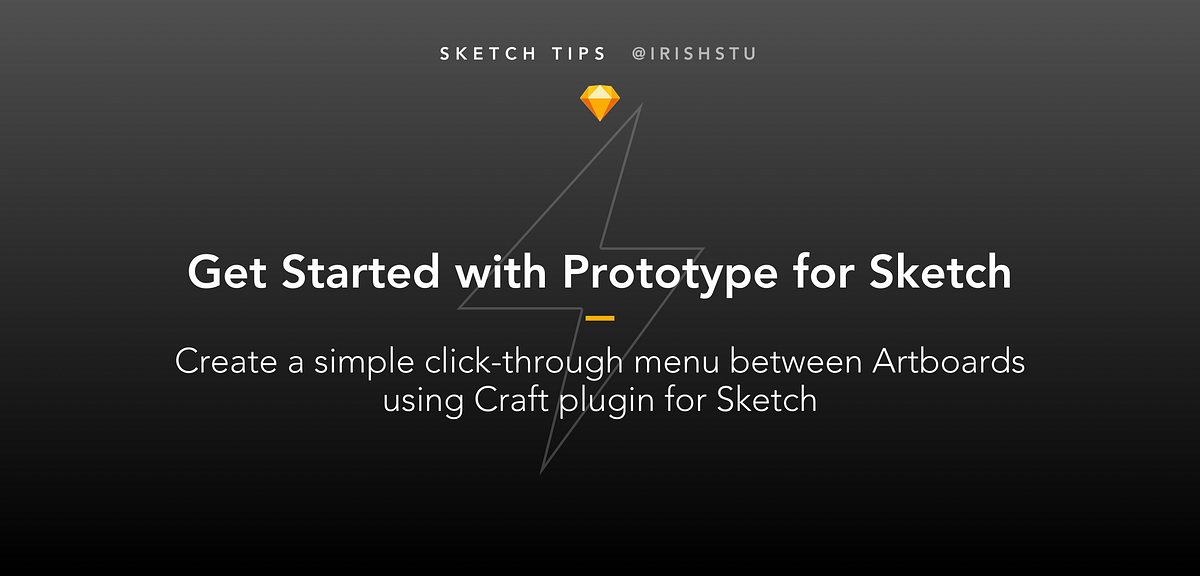 Basic Navigation with Sketch and Invision's Craft Prototype Plugin | by  Stewart Curry | Prototypr