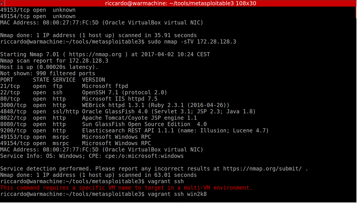 Metasploitable3 An unexpected jurney by Riccardo Ancarani Medium