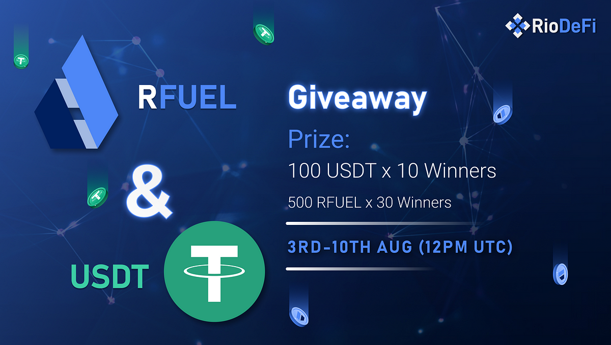 The RioDeFi Cryptocurrency Airdrop Giveaway Starts Now!