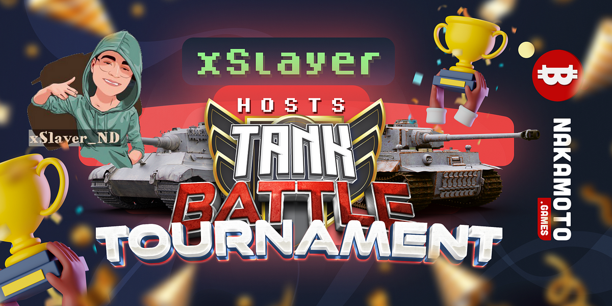 Tank Battle Tournament is Back. Web3 streamer to host our second… by