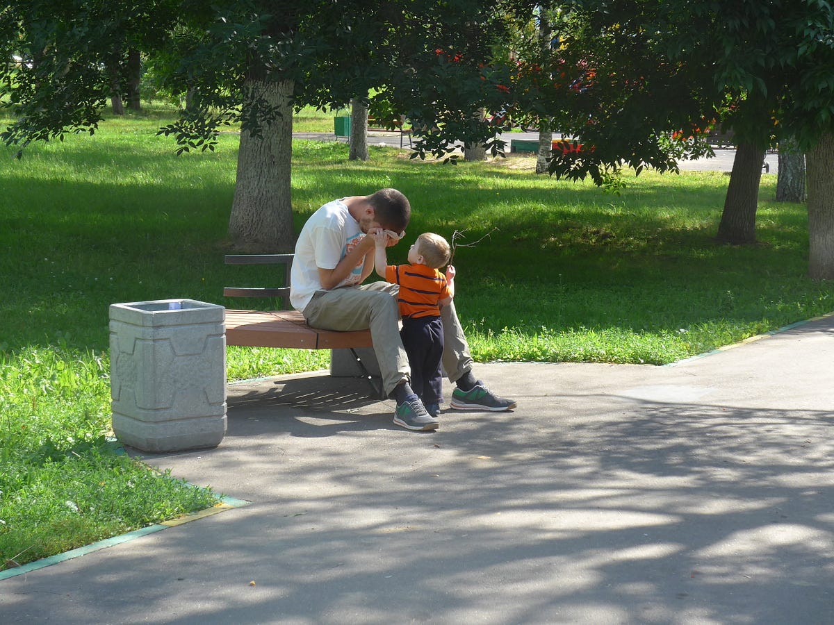 Why does my son want to help me around the house? by Nikolay