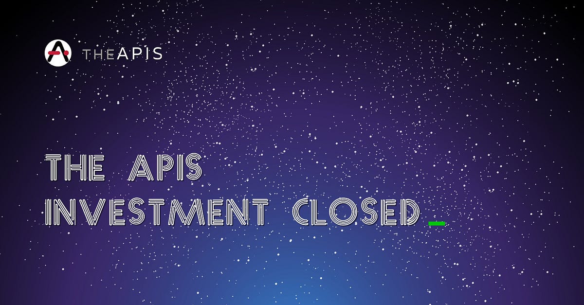 The APIS Closes Private Round With 27 Crypto Funds | by THE APIS | THE ...