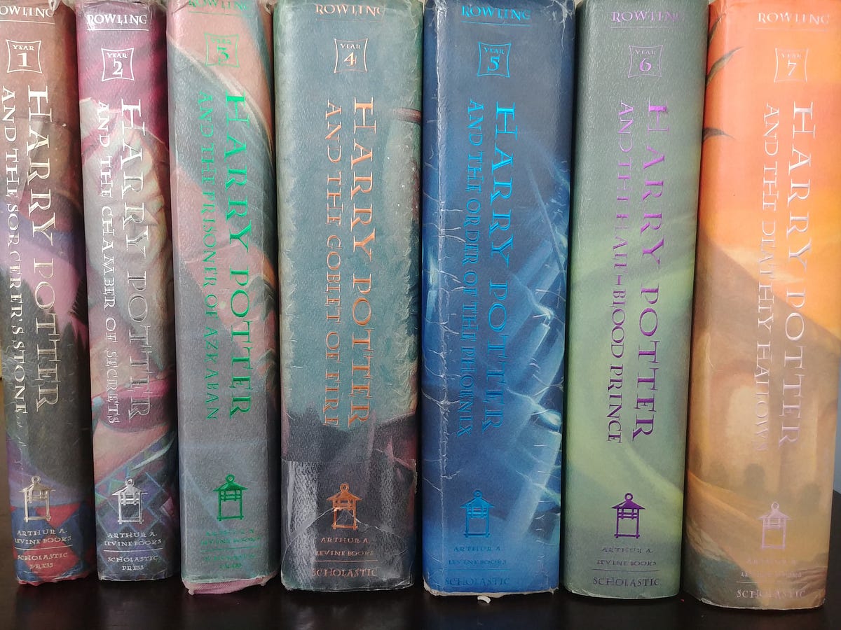 All Seven Harry Potter Books Ranked | by Matthew Kent | The Pen and the  Sword | Medium