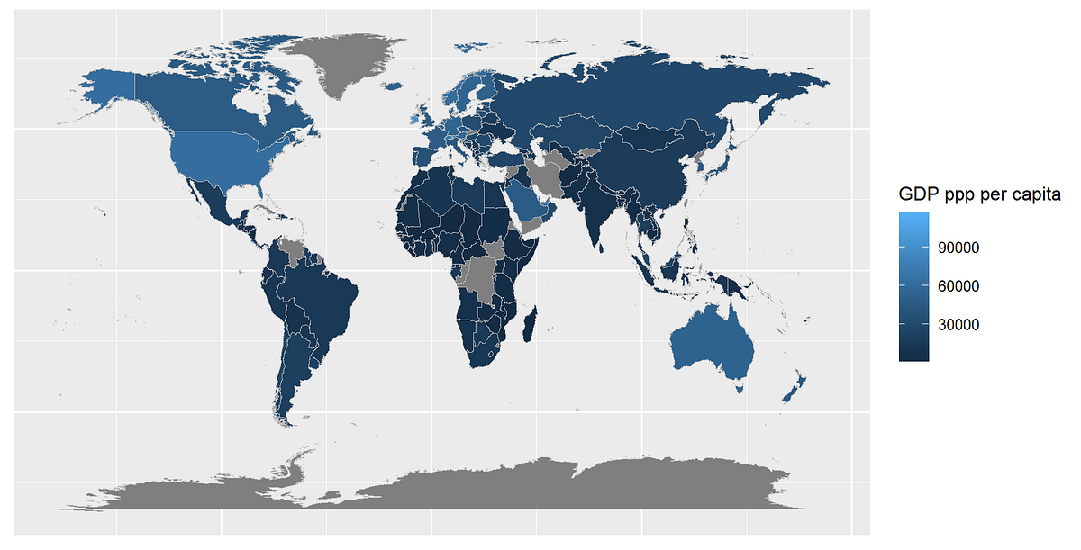 Mapping World Development Indicators data in R with ggplot2 by Carolina Mendoza B Medium