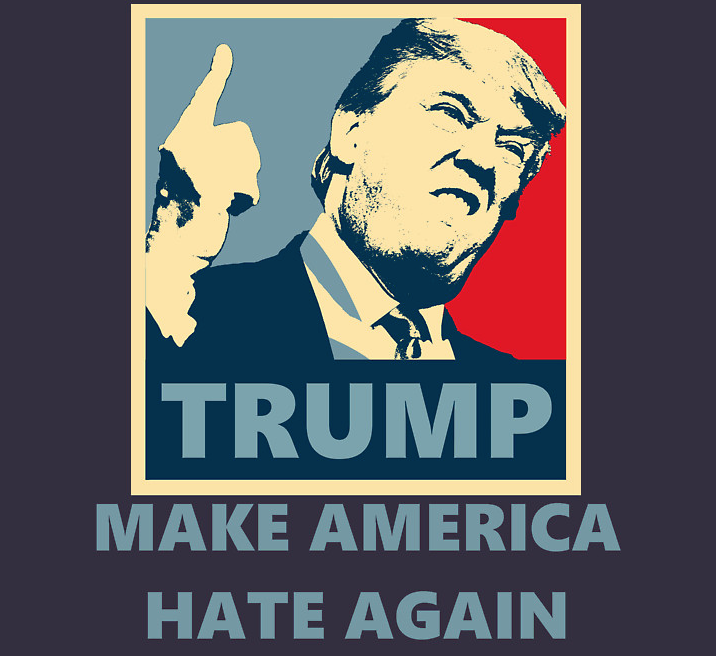 Image result for trump hate