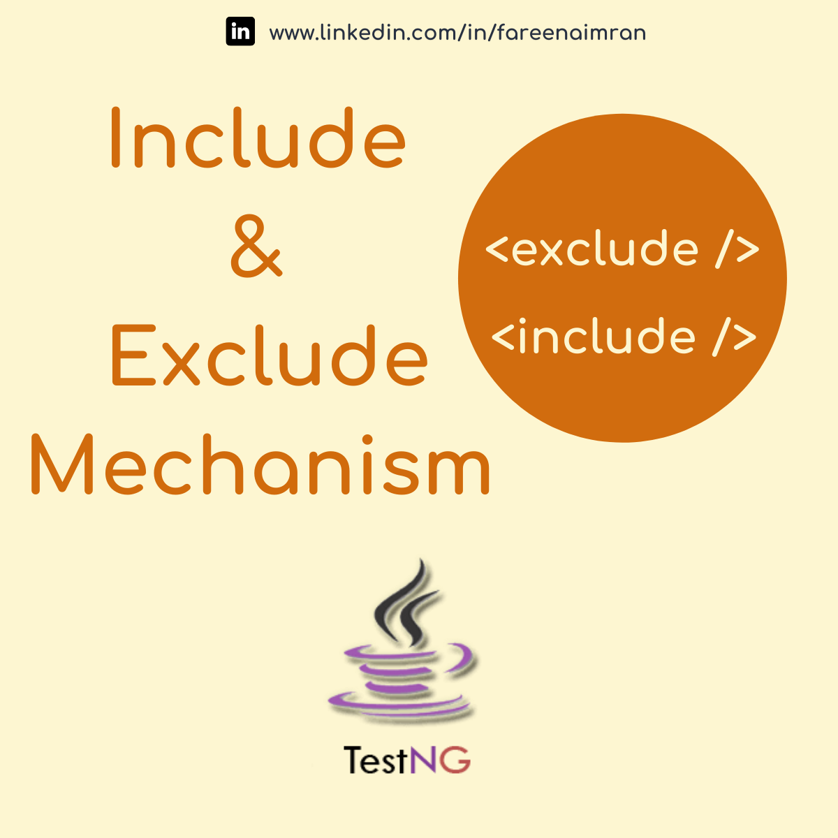 Include & Exclude mechanism in TestNG | by Fareena Imran | CodixLab ...