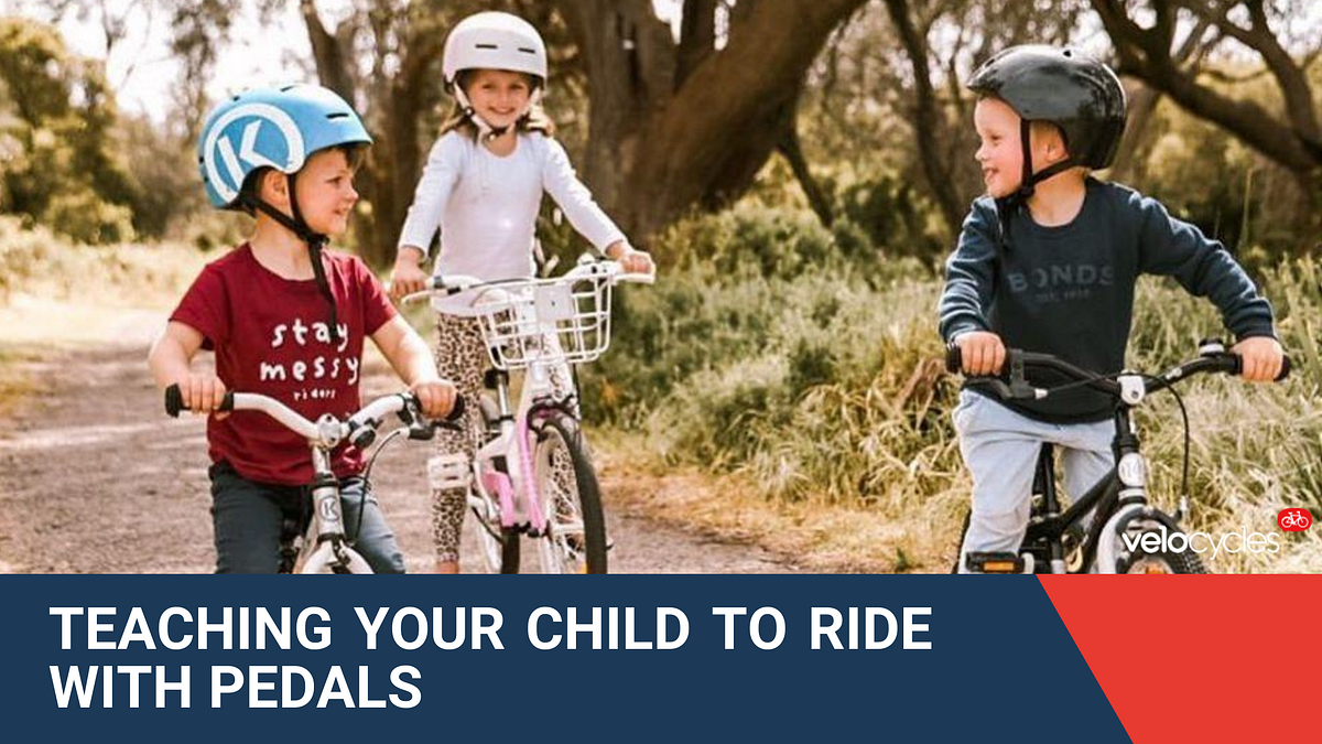 Teaching your Child to Ride with Pedals by Velo Cycles Medium
