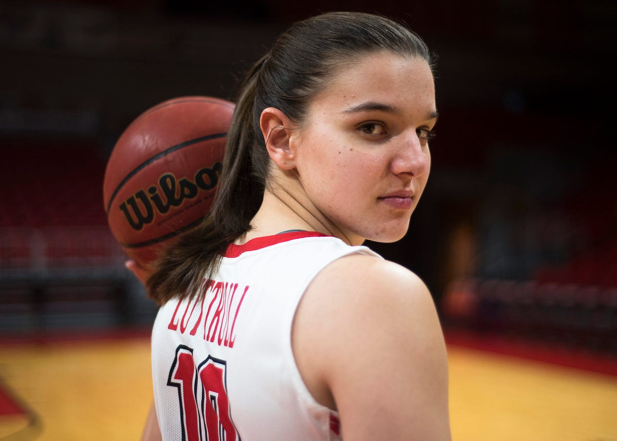 Southeast Missouri State women’s basketball senior Ashton Luttrull puts