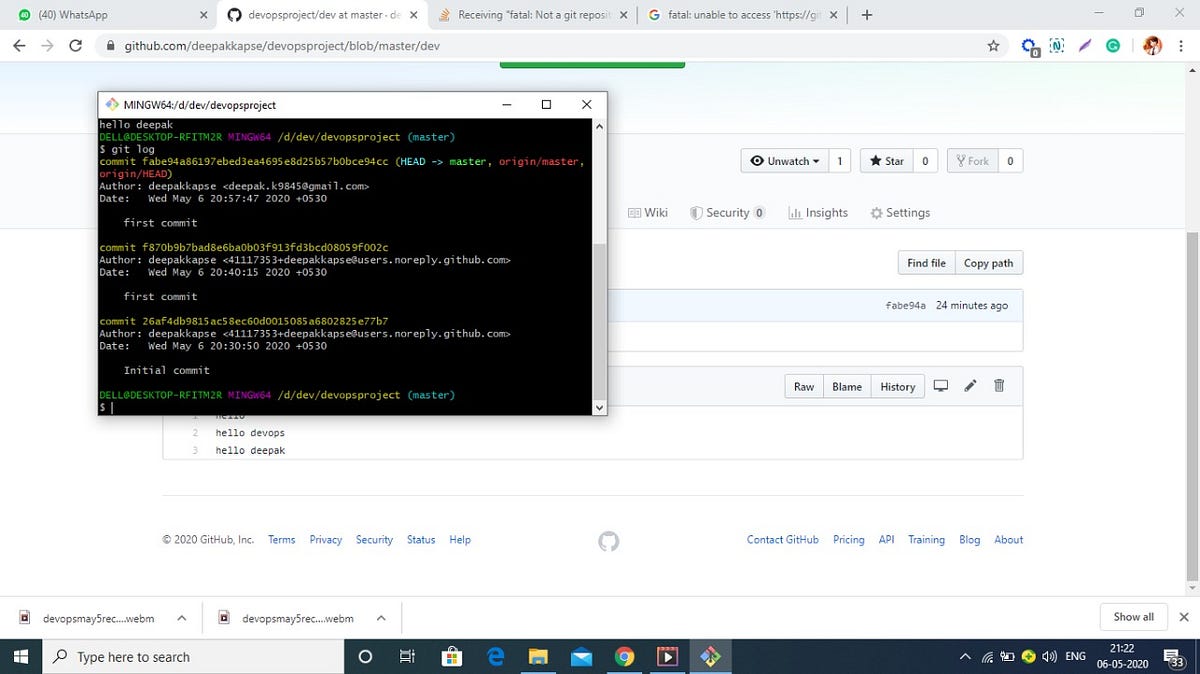 Integrating Github with Jenkins. Tools we have used Github,git… by