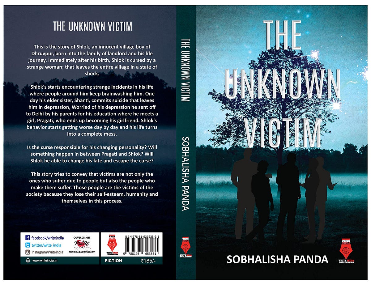 Book Review The Unknown Victim By Sobhalisha Panda By Edge Of Known Medium