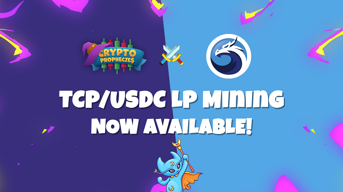 Quickswap Tcp Usdc Lp Liquidity Mining Is Live By The Crypto Prophecies The Crypto Prophecies