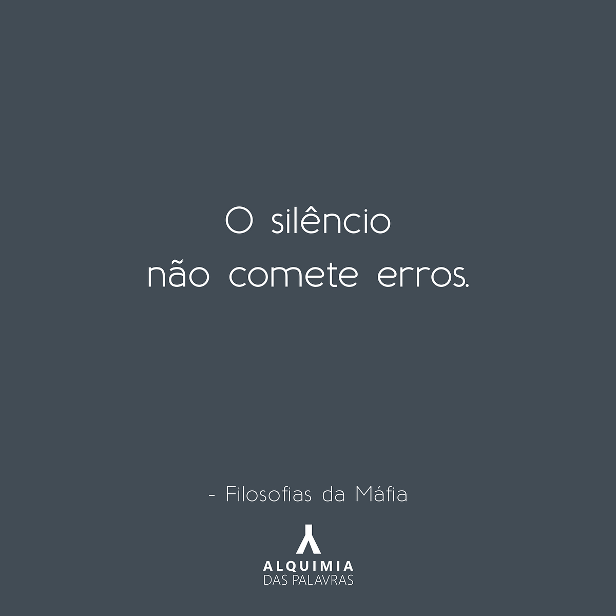 O Silêncio Não Comete Erros - FDPLEARN