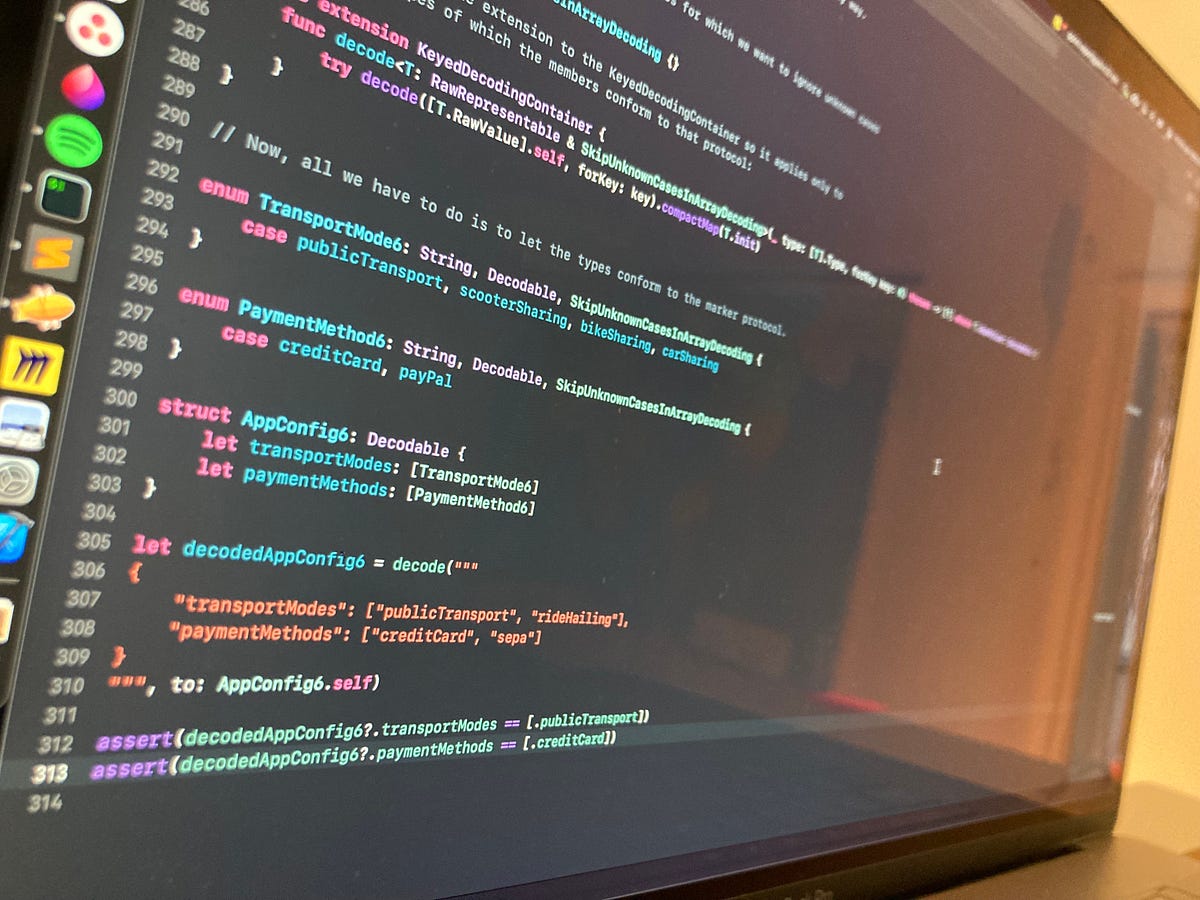 Safely Decoding Enums in Swift. While Swift’s default encoding is… by