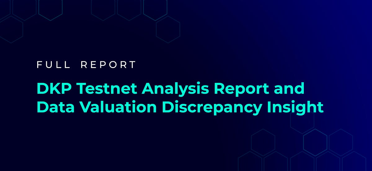 DKP Testnet Analysis Report & Data Valuation Discrepancy Insight