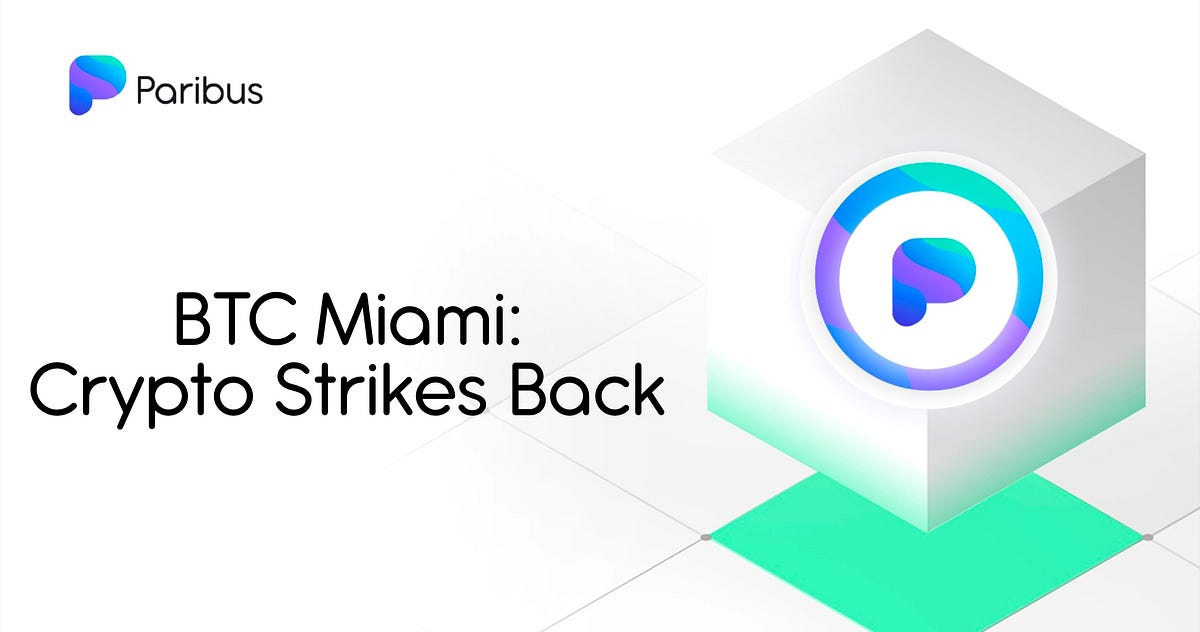 BTC Miami Crypto Strikes Back. As many of our community know, last
