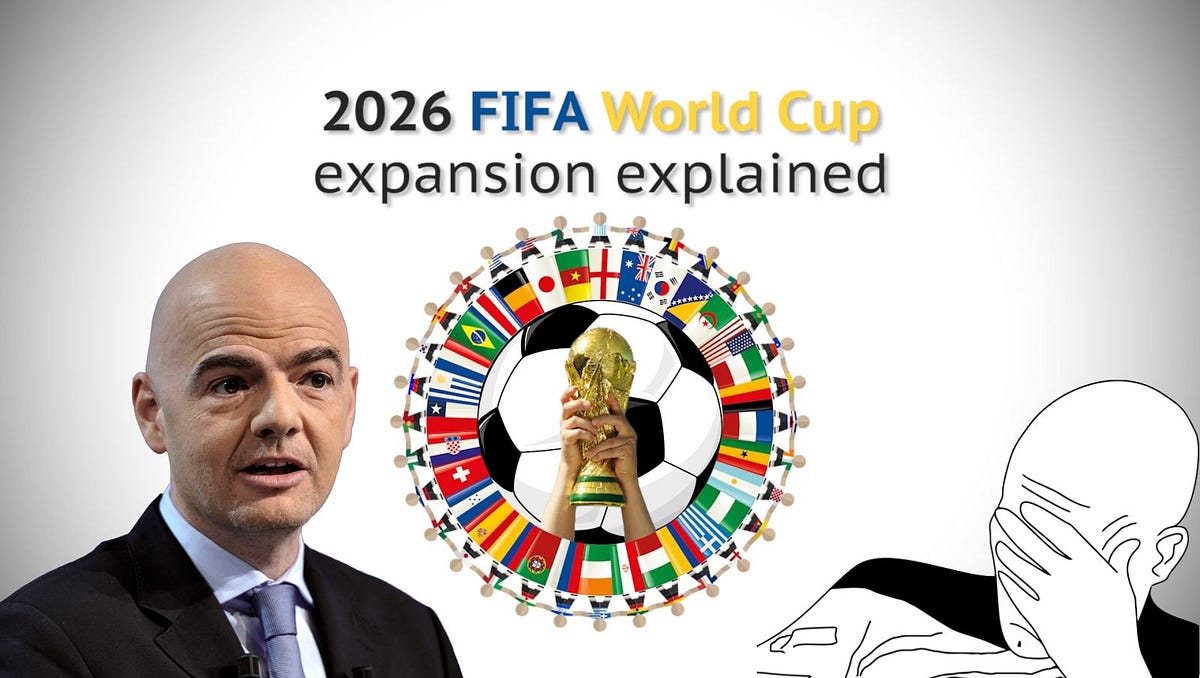Why A 48 Teams World Cup Will Slay Int L Football By Gabriele Anello Medium