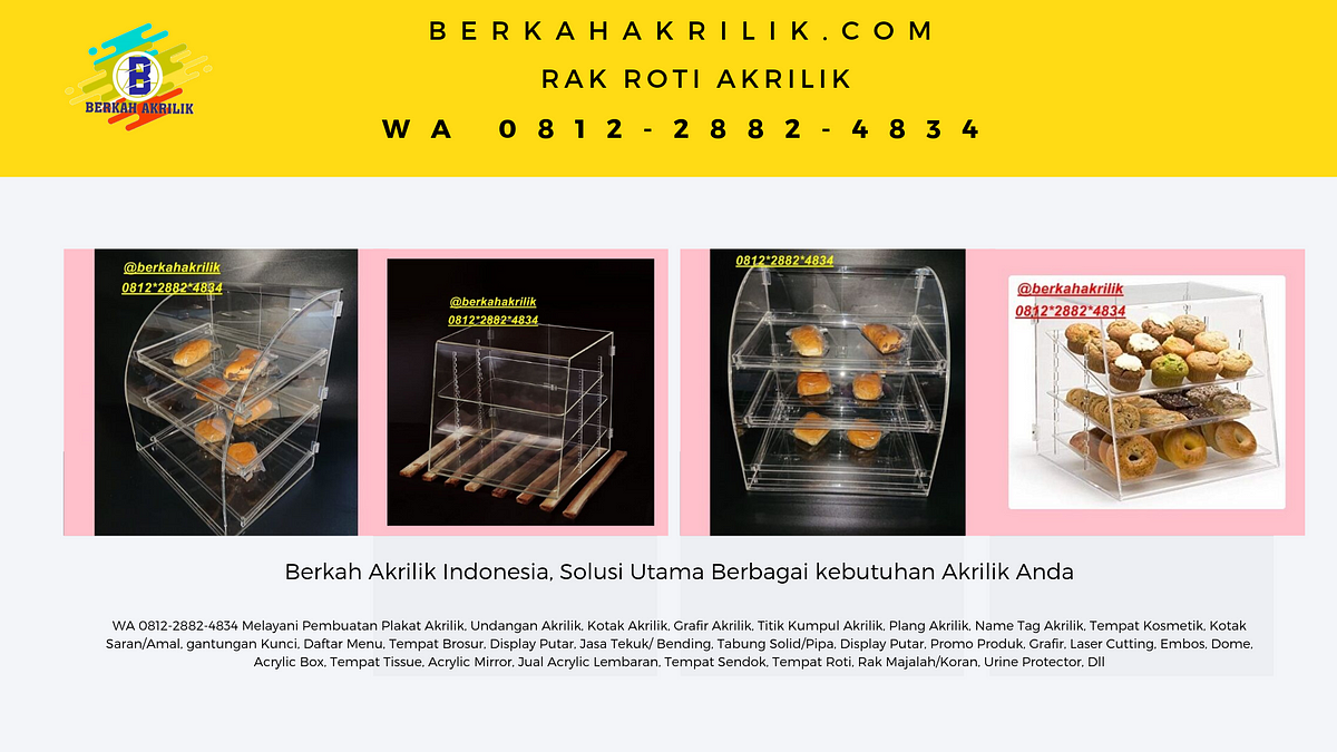 DAPATKAN O812 2882 4834 Harga rak  roti plastik di Jakarta  