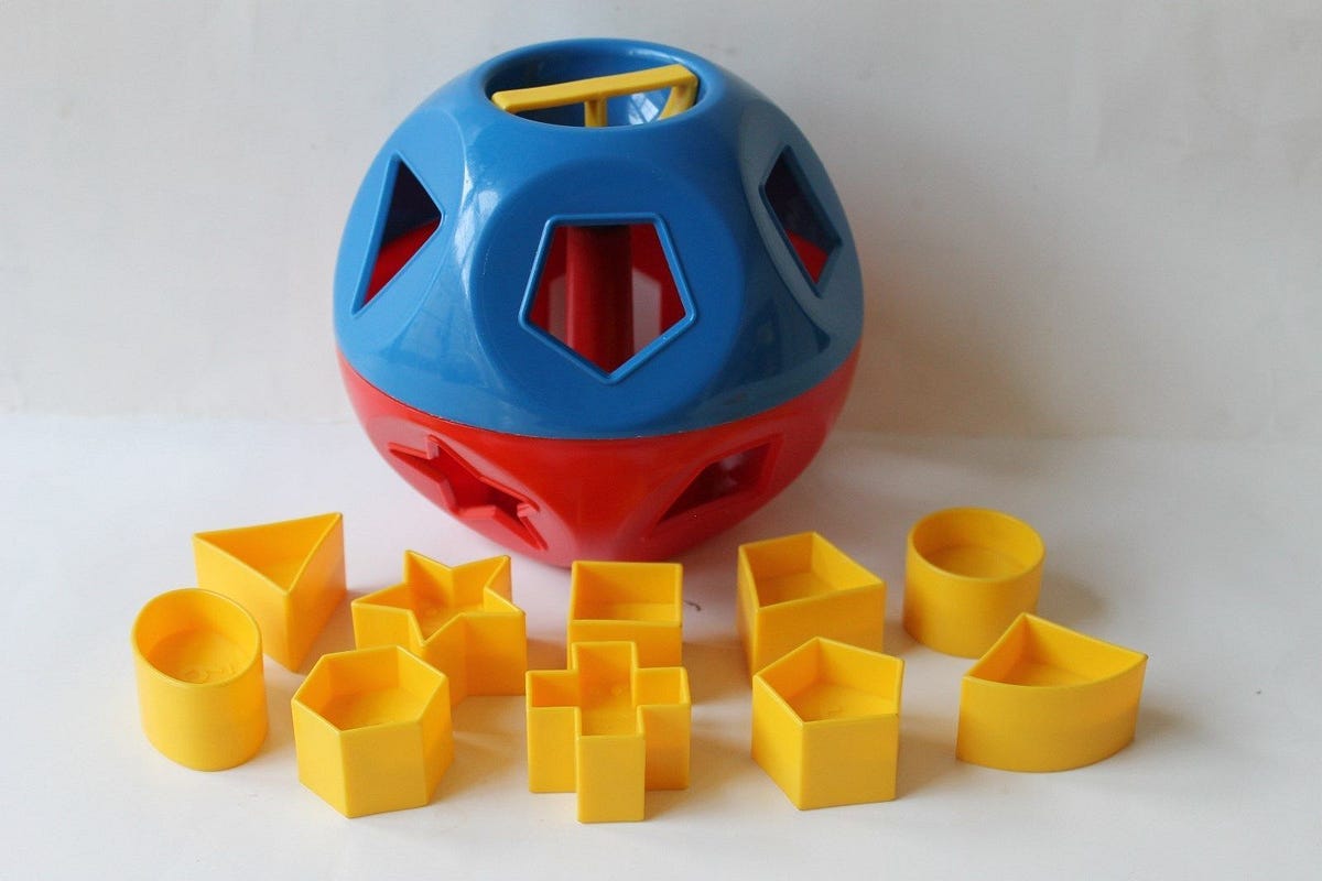 baby shape ball