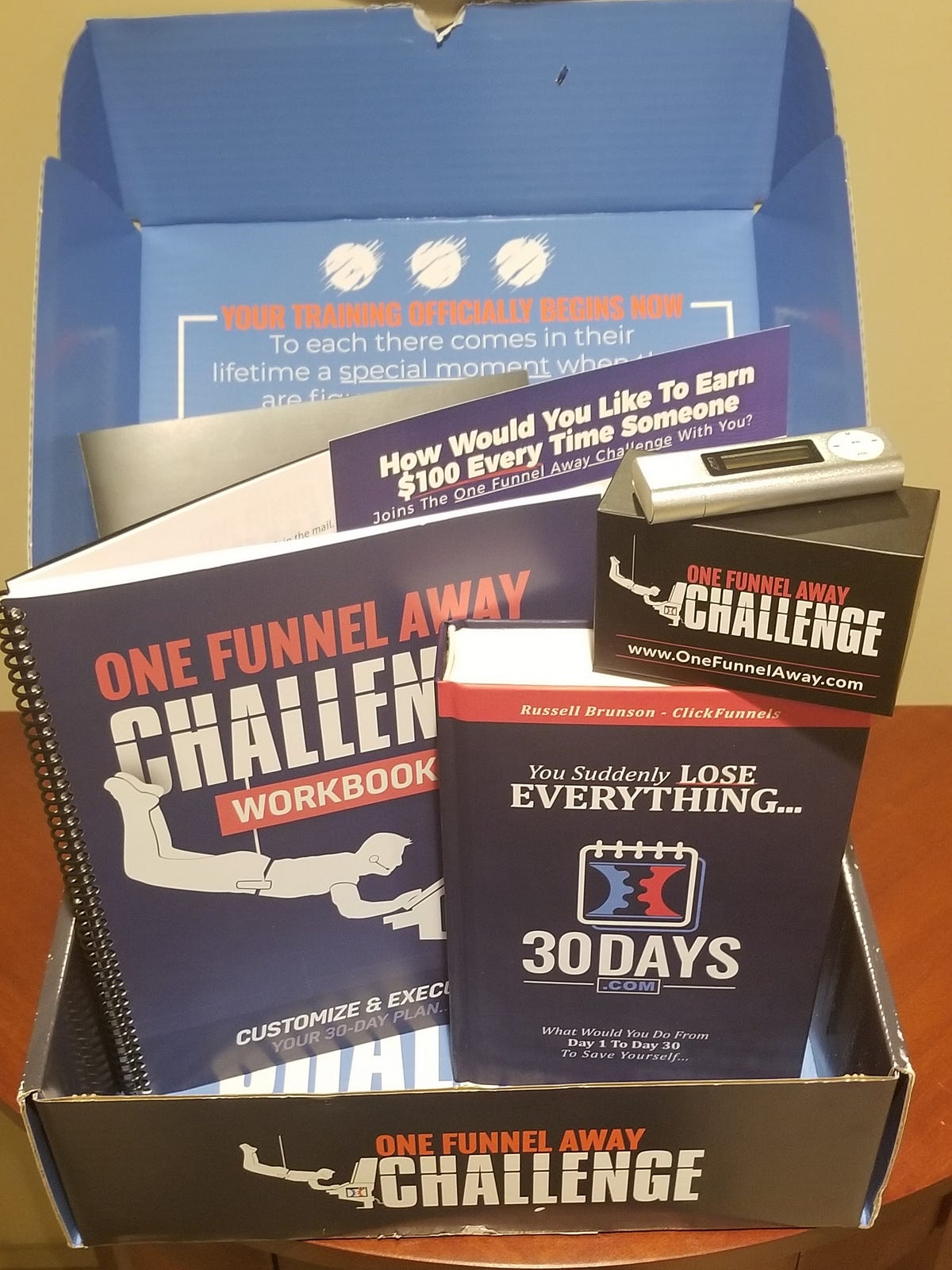 One Funnel Away Challenge Review. My experience with the one funnel