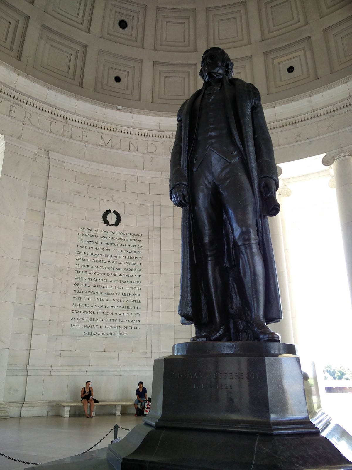 Thomas Jefferson On Changing Our Laws | By Sarah Cassidy | Medium