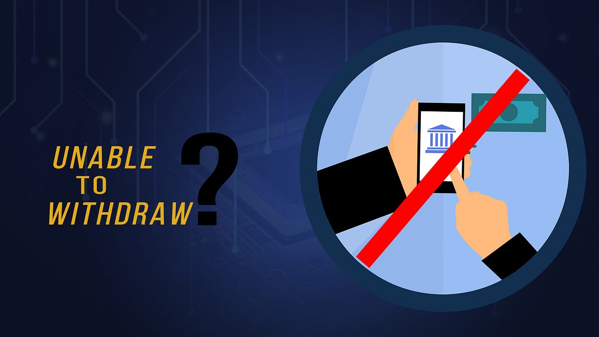 Withdrawal Issues!!!. Why Can’t I Withdraw My Coins?! by Satowallet