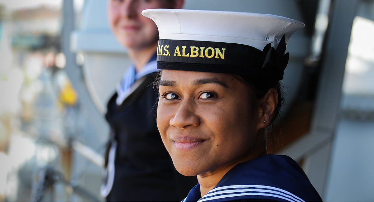 royal navy sailor cap