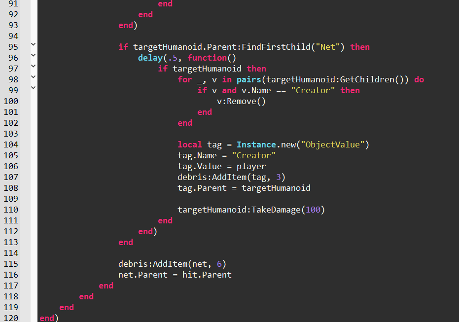 Monokai Syntax Highlighting Color Theme In Roblox Studio - 