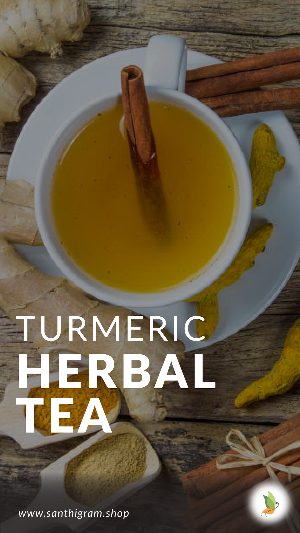 Turmeric Herbal Tea Recipe Santhigram Herbals Medium